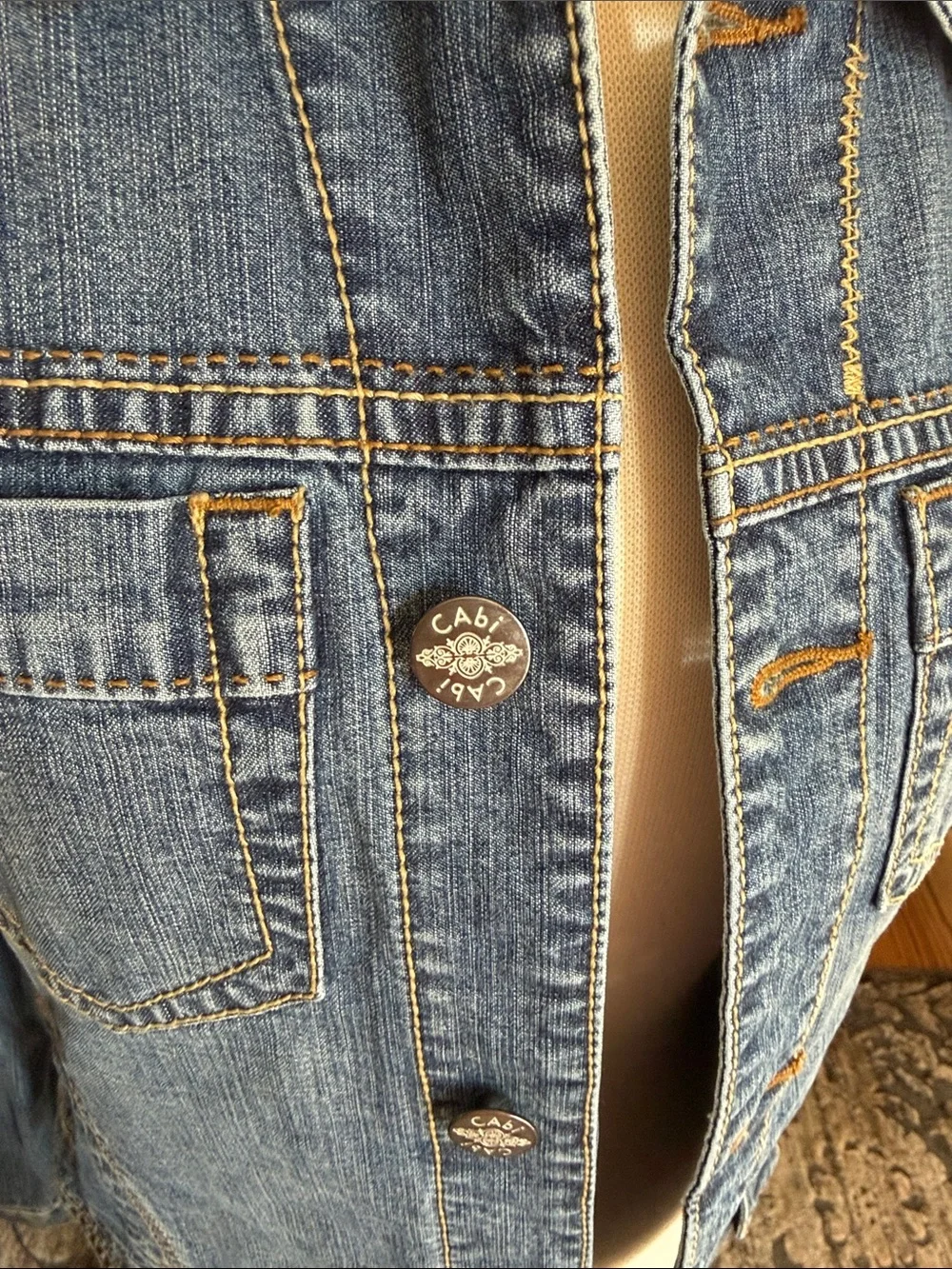 CabiClassic Blue Denim Jacket - Women